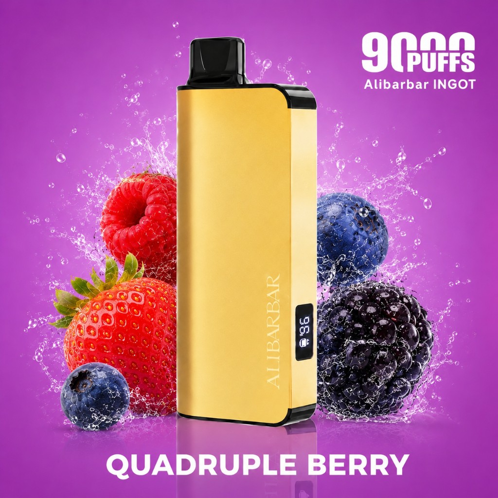 Alibarbar Quadruple Berry Ingot 9000 flavour